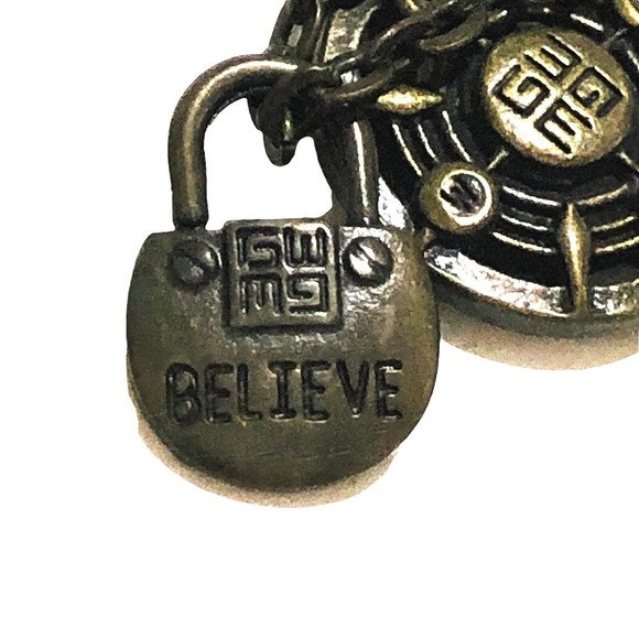 Good Works Christian Favored Key Lock Religious Necklace Anything Is Possible - Picture 6 of 8